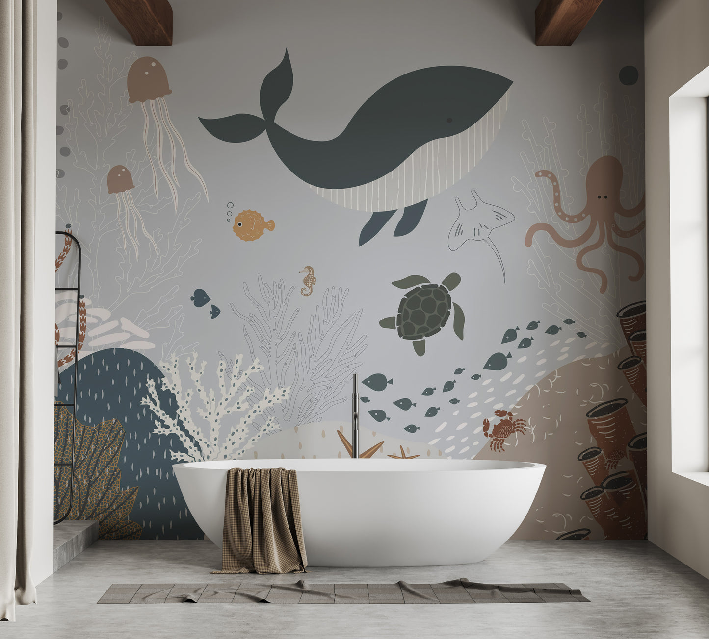 Whale Wallpaper for Walls