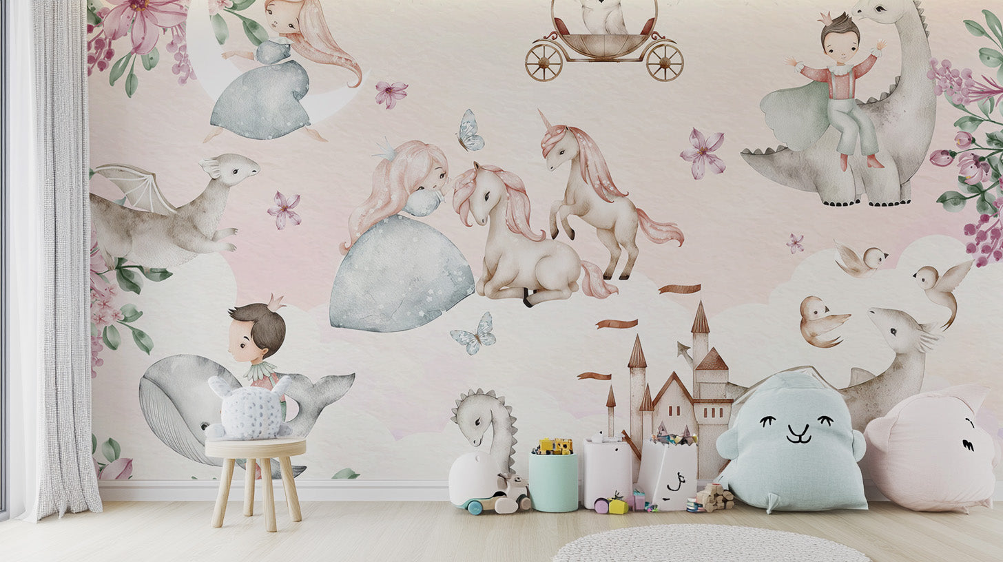 Bring a storybook adventure to life with this mural