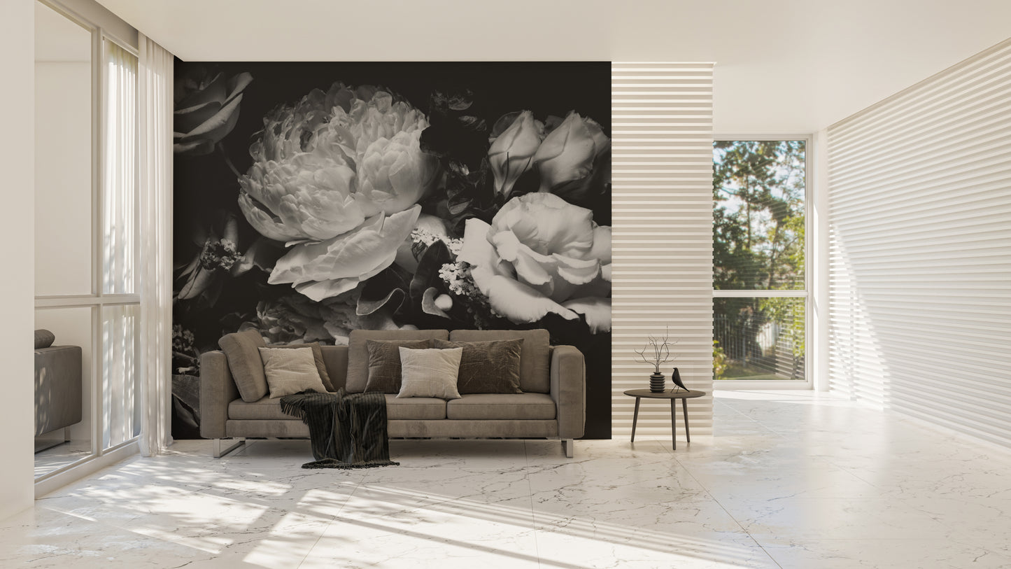 Romantic Rose Accent Wall Mural
