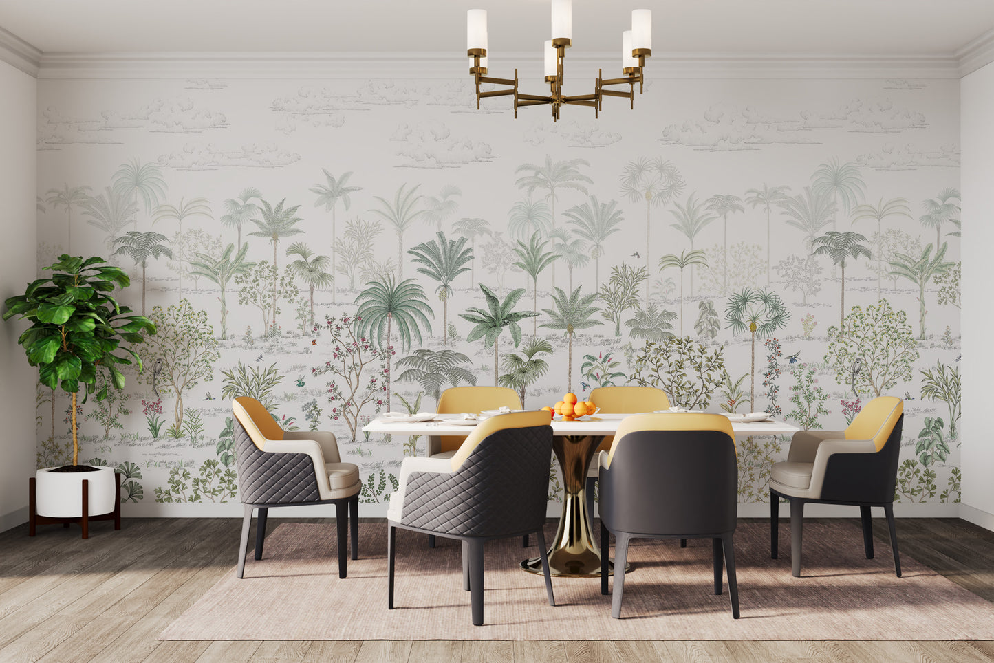 Tropical Jungle Wall Mural