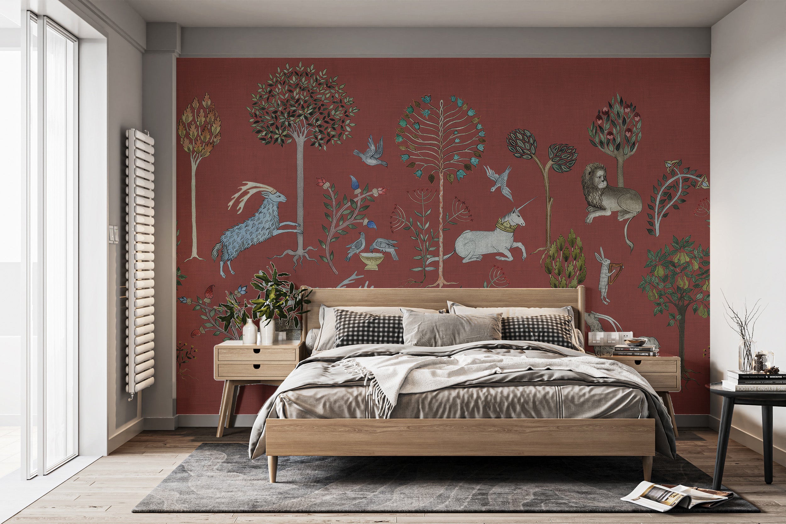 Mythical creatures arbor wallpaper for bedrooms