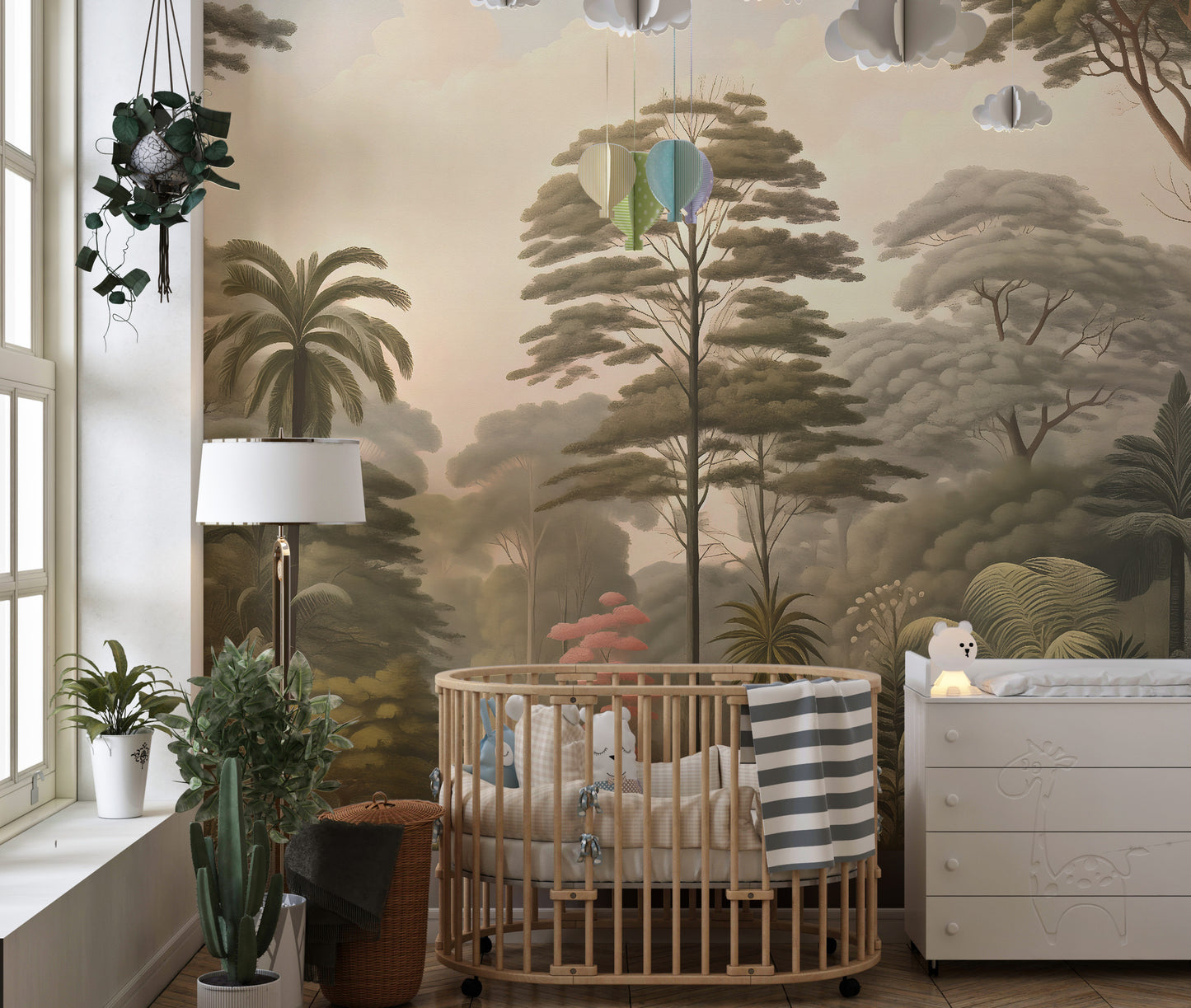 Exotic Arboretum Wallpaper Mural