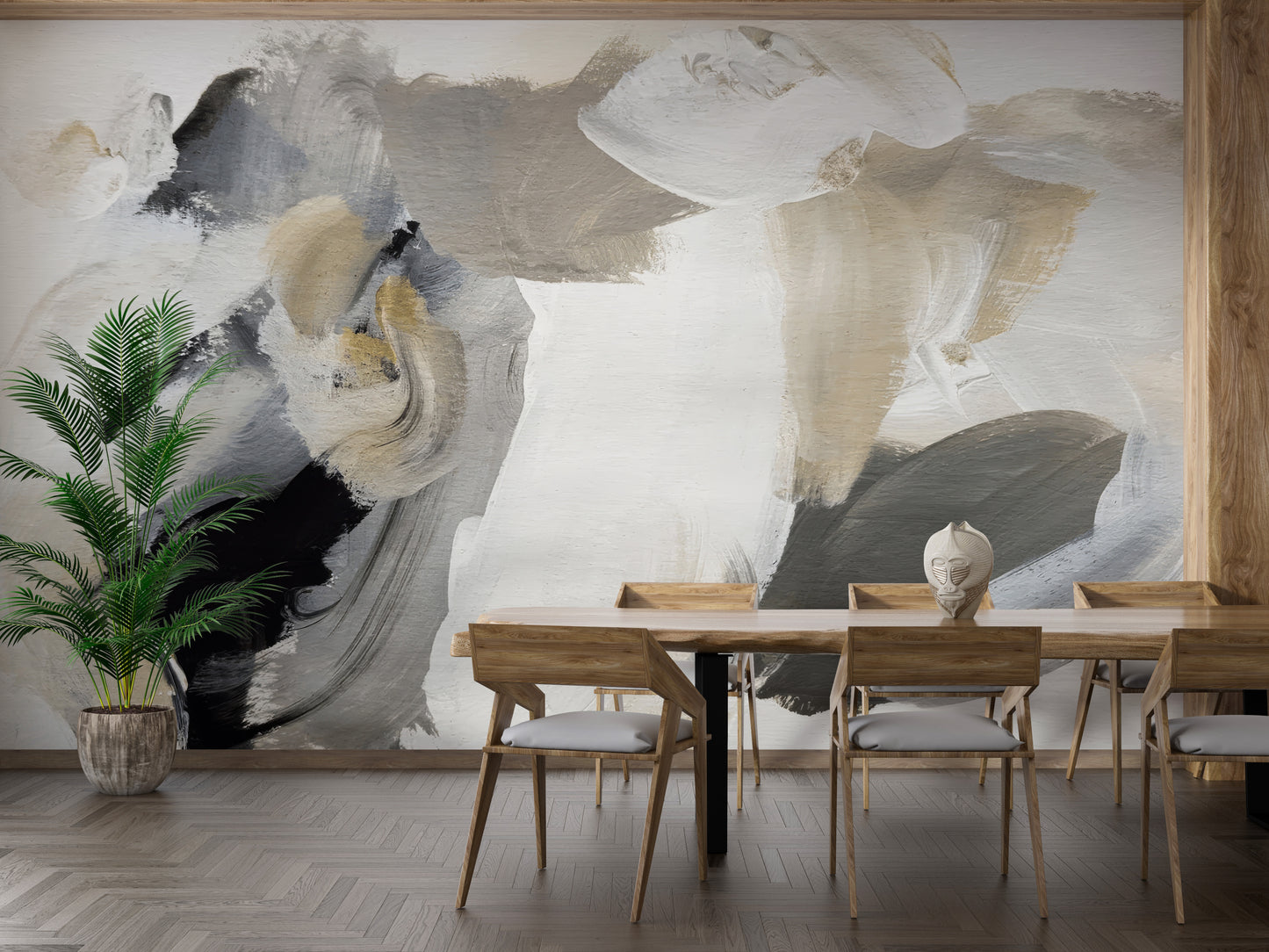 Monochrome Muse Wall Mural