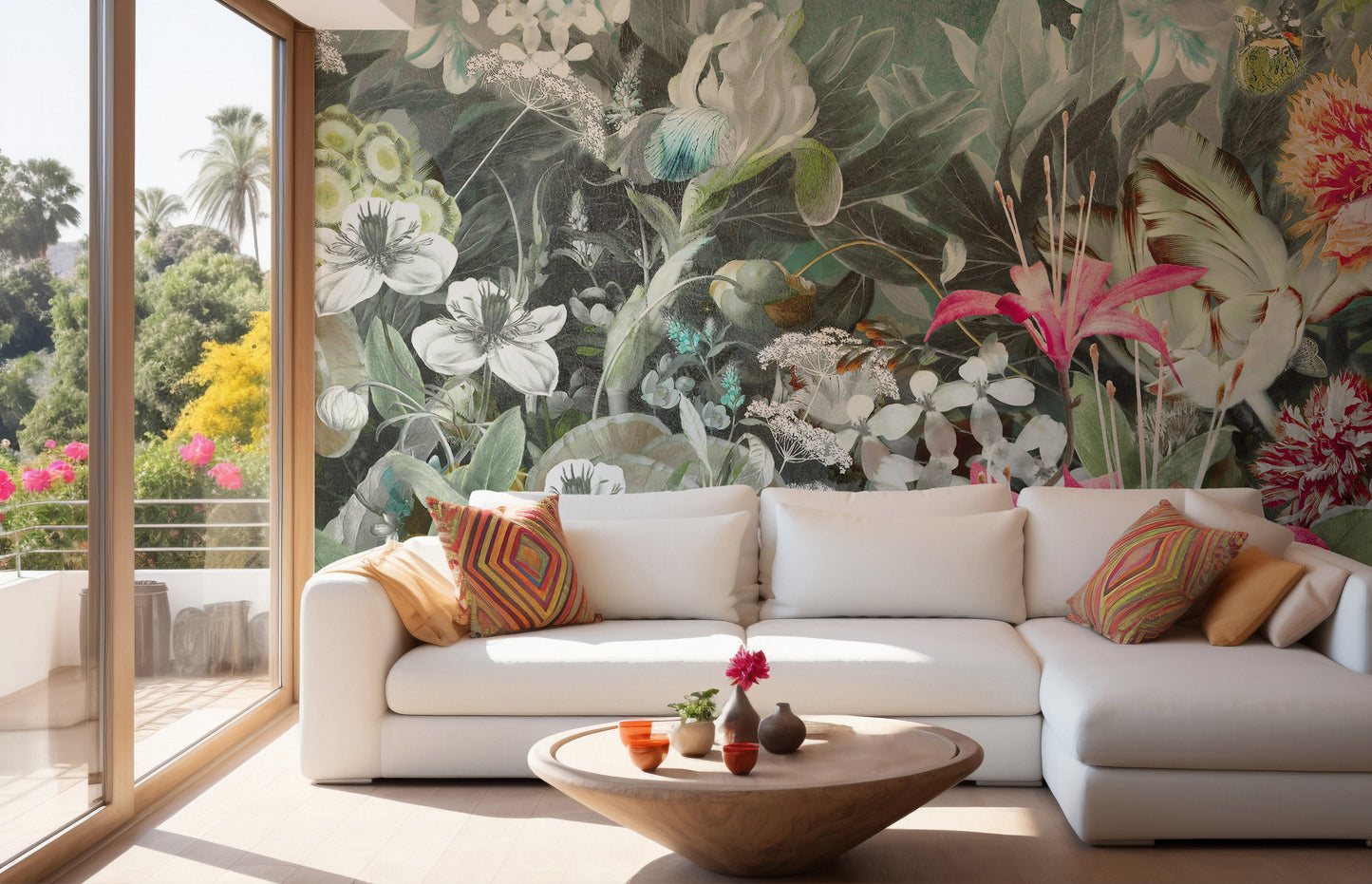 Fresh Plants & Flowers Wallpaper Murals