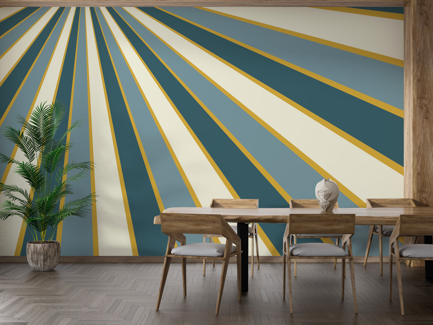 Multicolor Abstract Striped Line wallpaper Murals