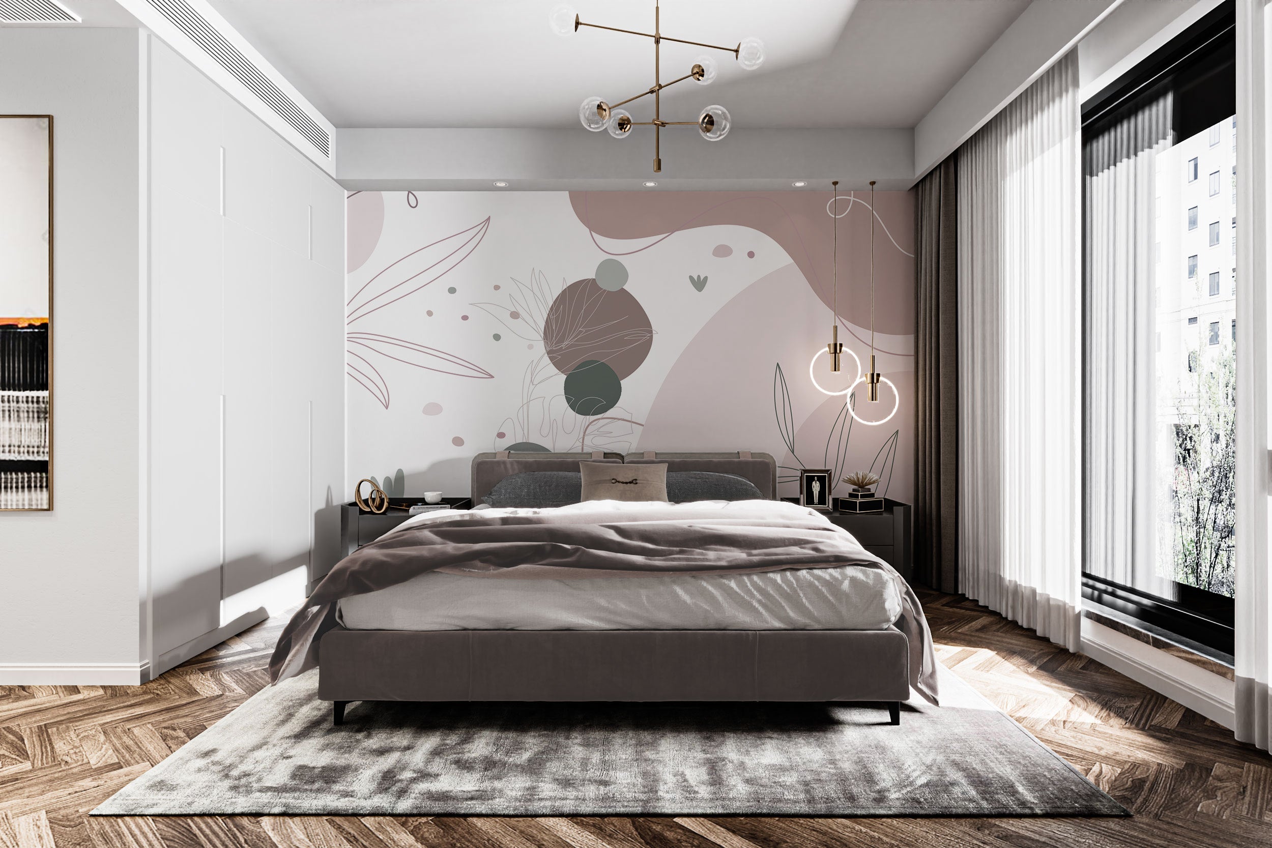 Transform spaces with Tranquil Terrain Mural