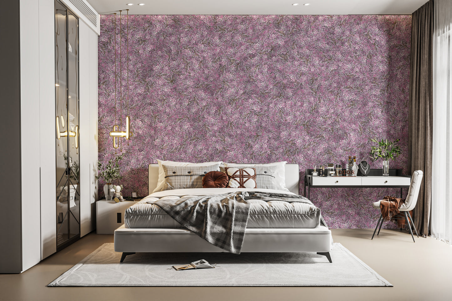 Lavender Bliss Mural Wallpaper