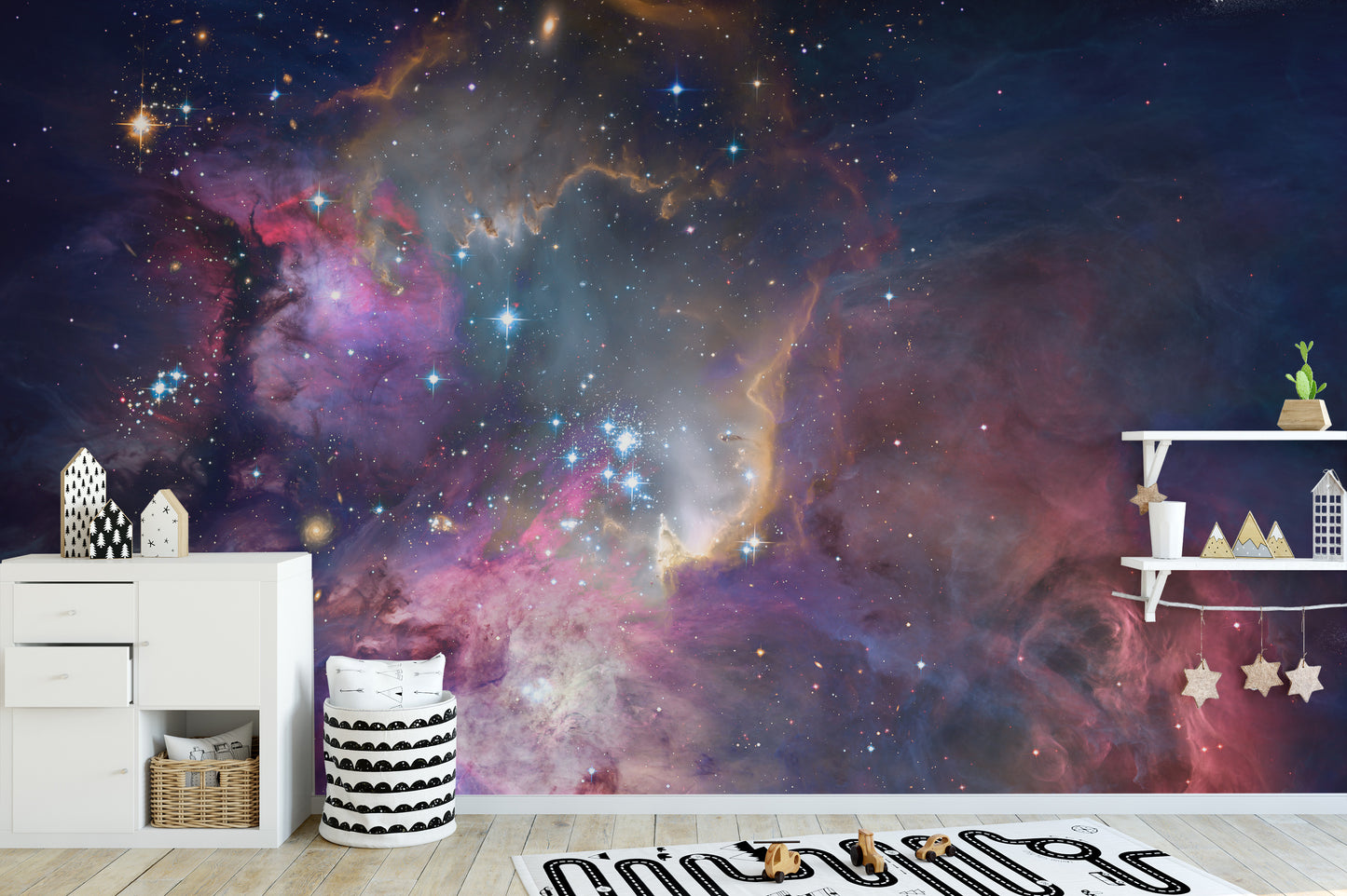 Galactic Nebula Space Wall Mural