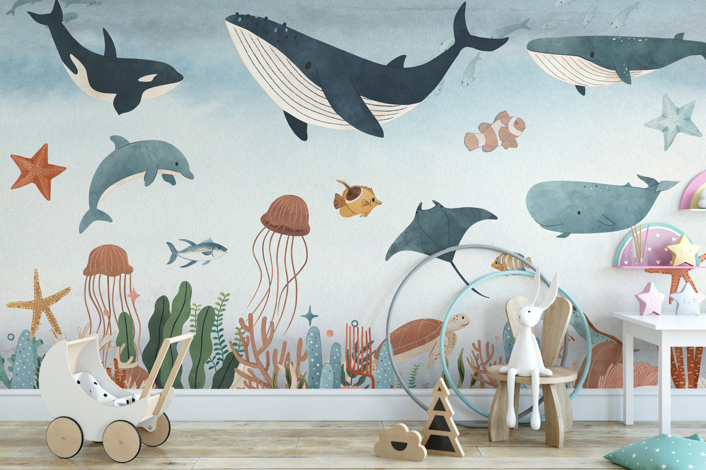 Sea Symphony Feature Wall Mural