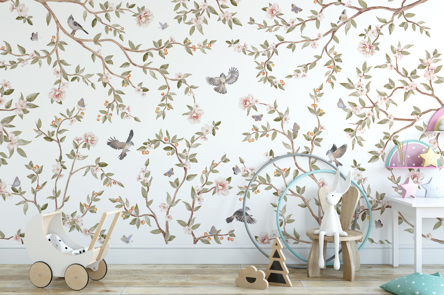 Summer Roses Wall Murals