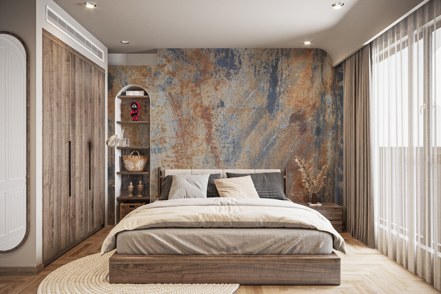 Metallic Peel and Stick Wallpaper - Giffywalls