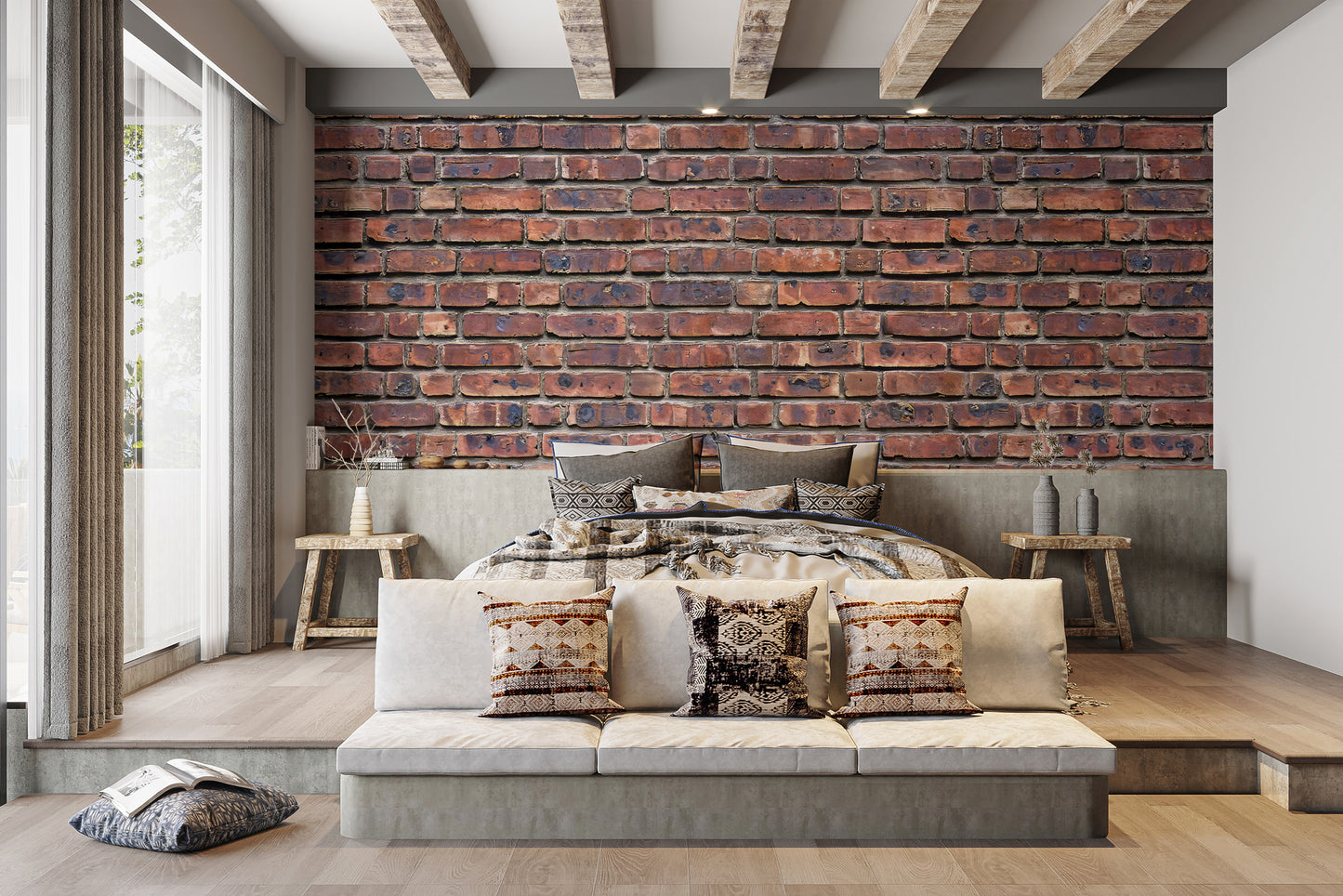 Heritage Brickwork Wallpaper