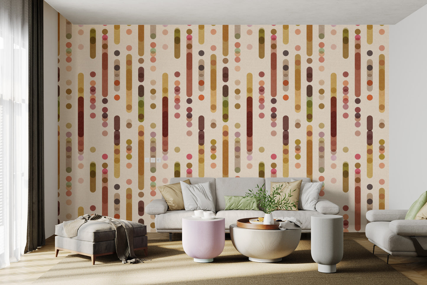 Sophisticated Minimal Warmth wallpaper with a calming aesthetic.
