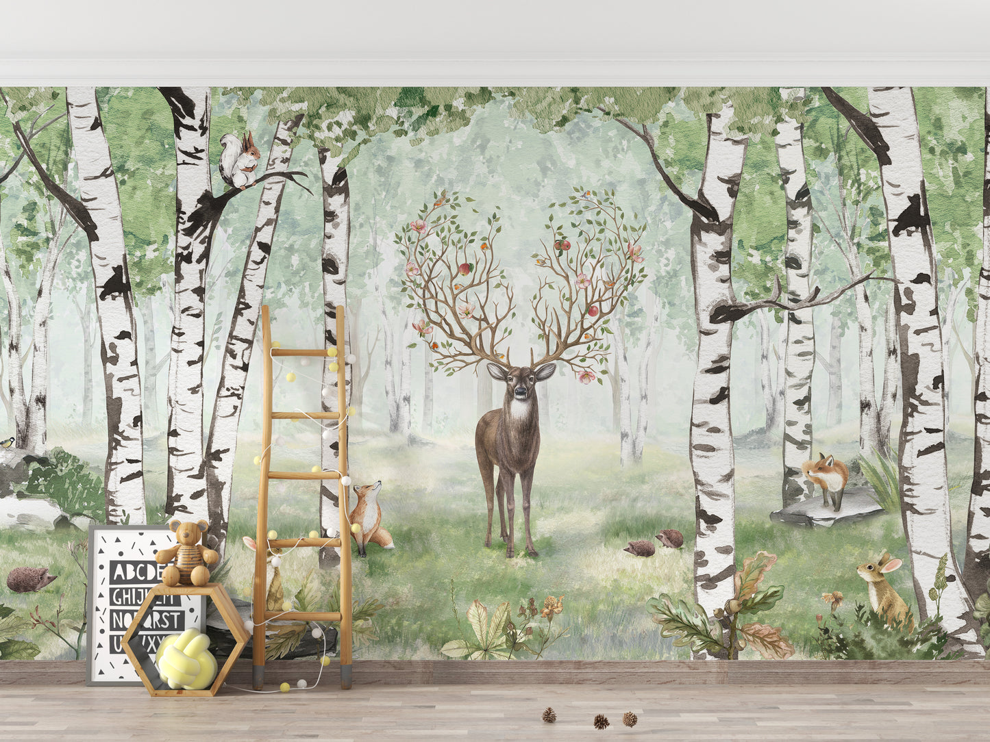 Amazing Antlers Summer Wallpaper For Wall