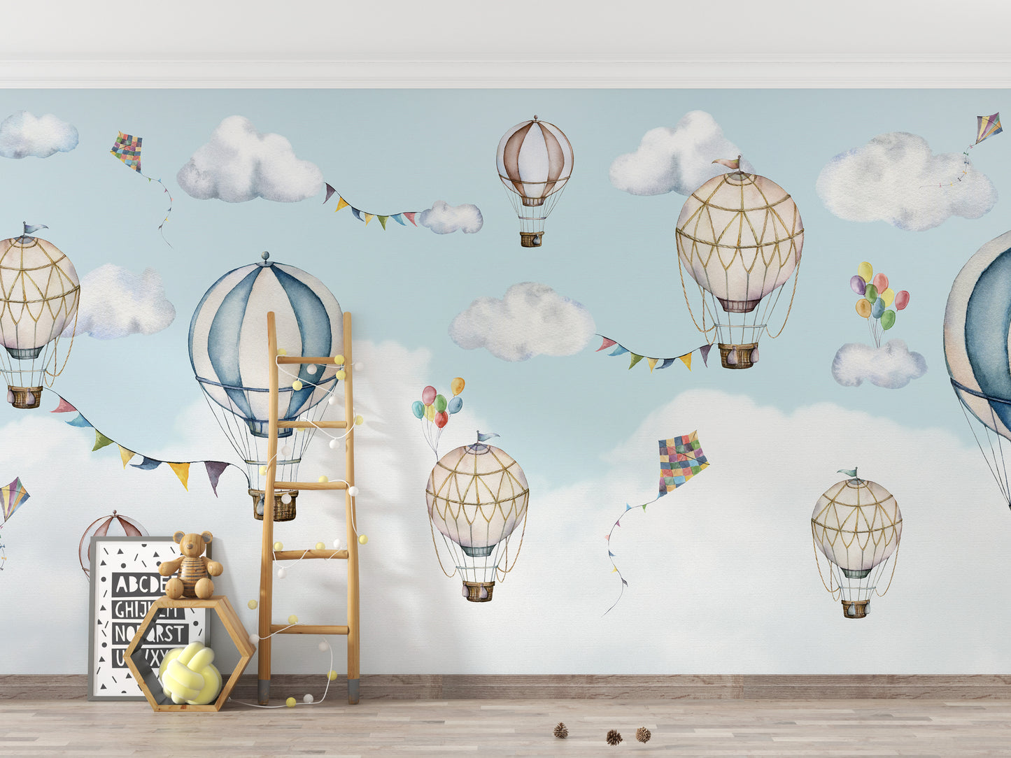 Hot Air Balloon Bonanza Wallpaper Wall Murals