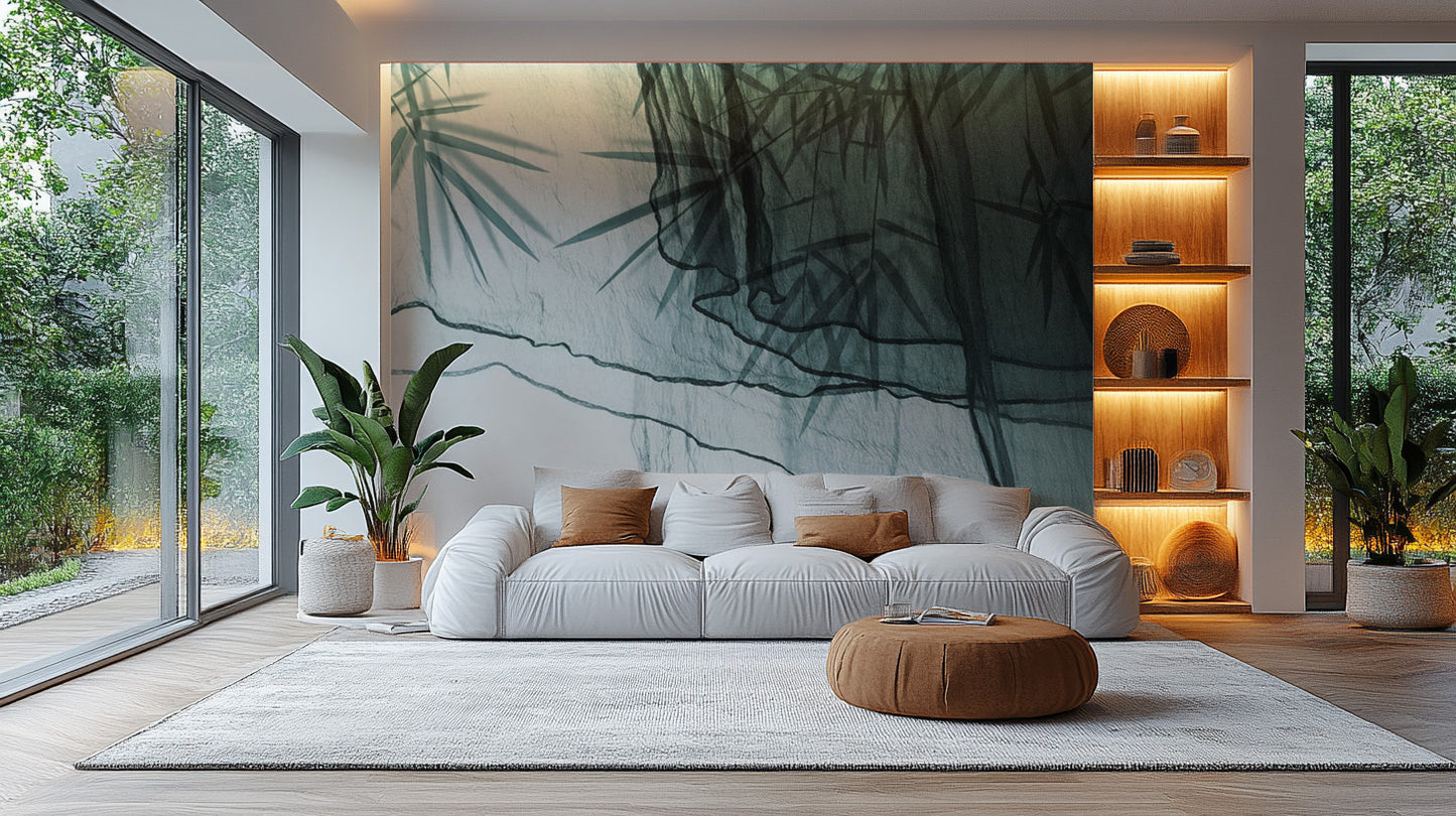 Elegant Transparent Elegance mural for modern wall decor