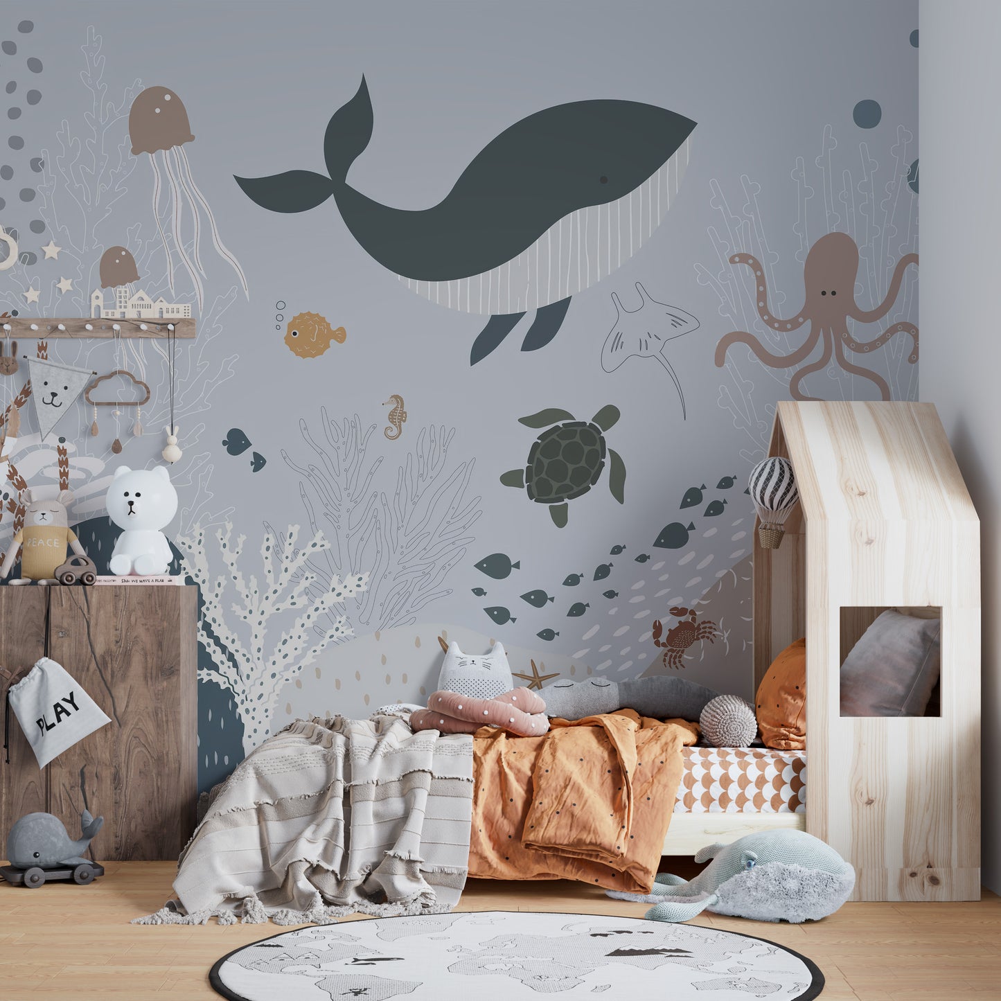 Whale Wallpaper for Walls