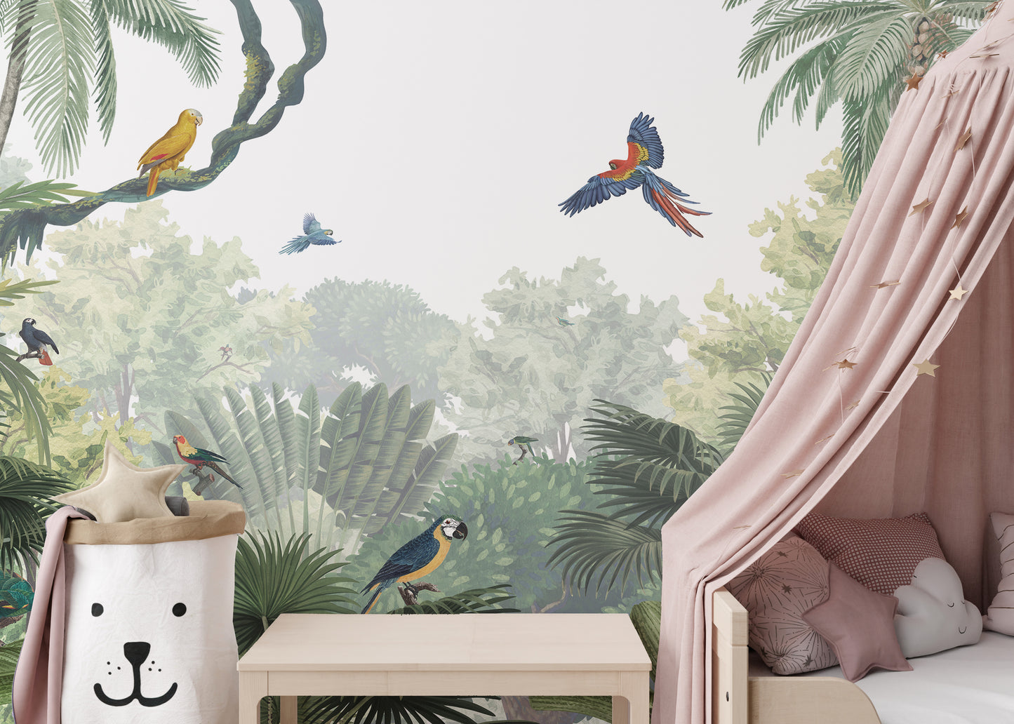 Canopy Jungle Natural Tropical Wallpaper Mural