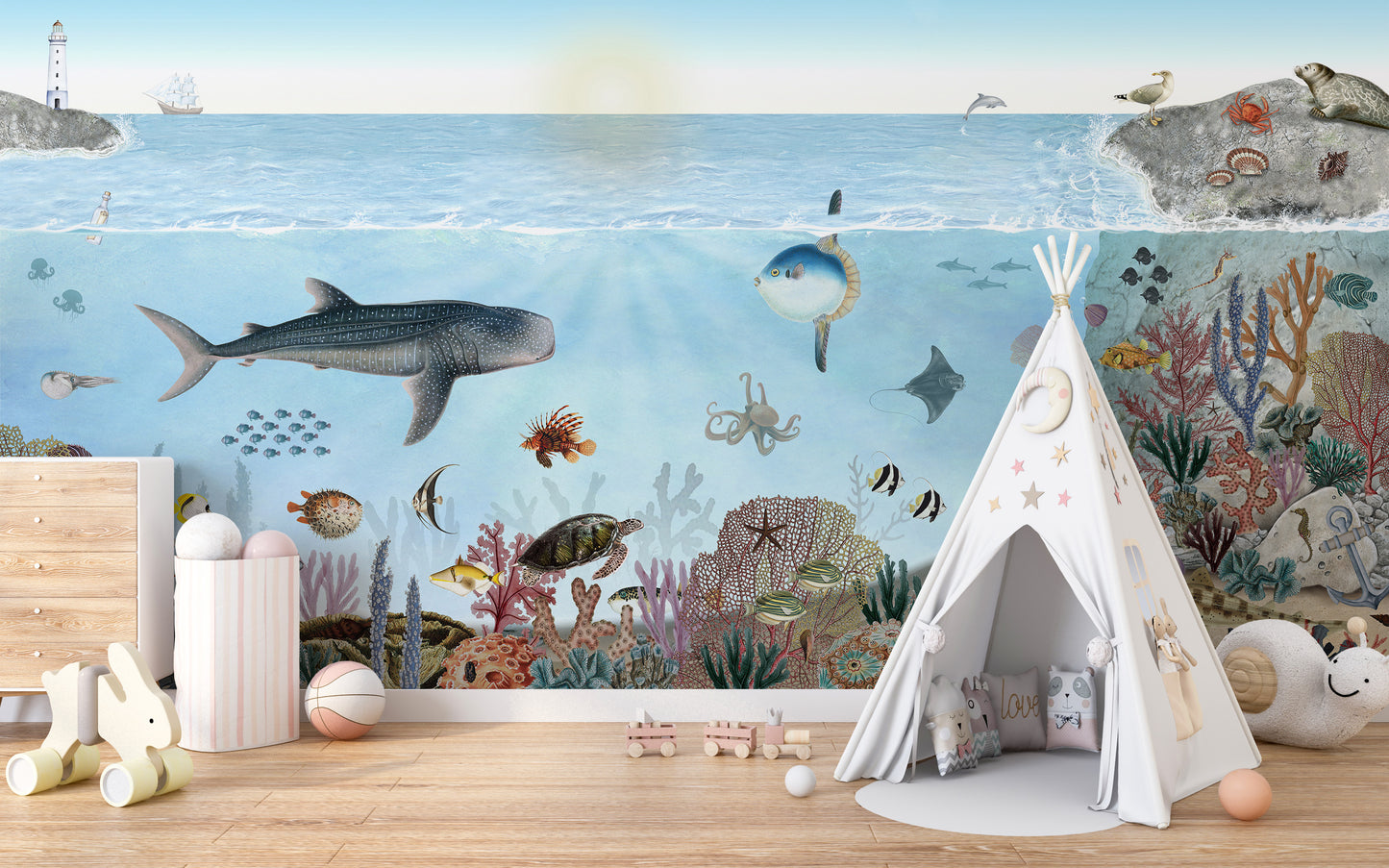 Ocean Lookbook wallpaper wall murals