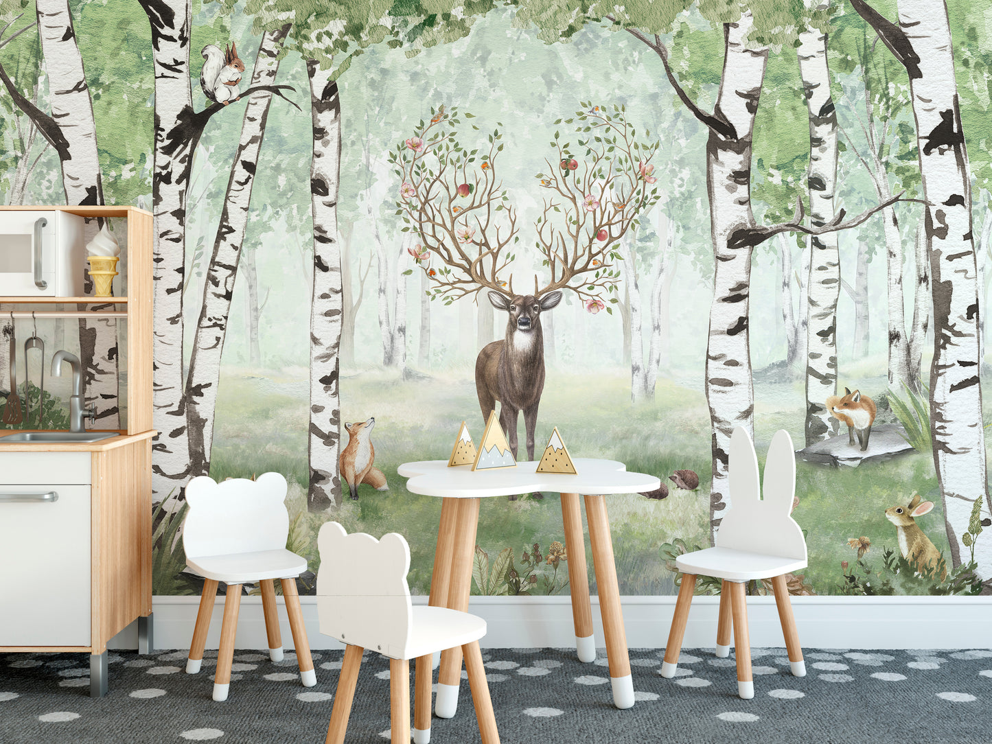 Amazing Antlers Summer Wallpaper For Wall - Giffywalls