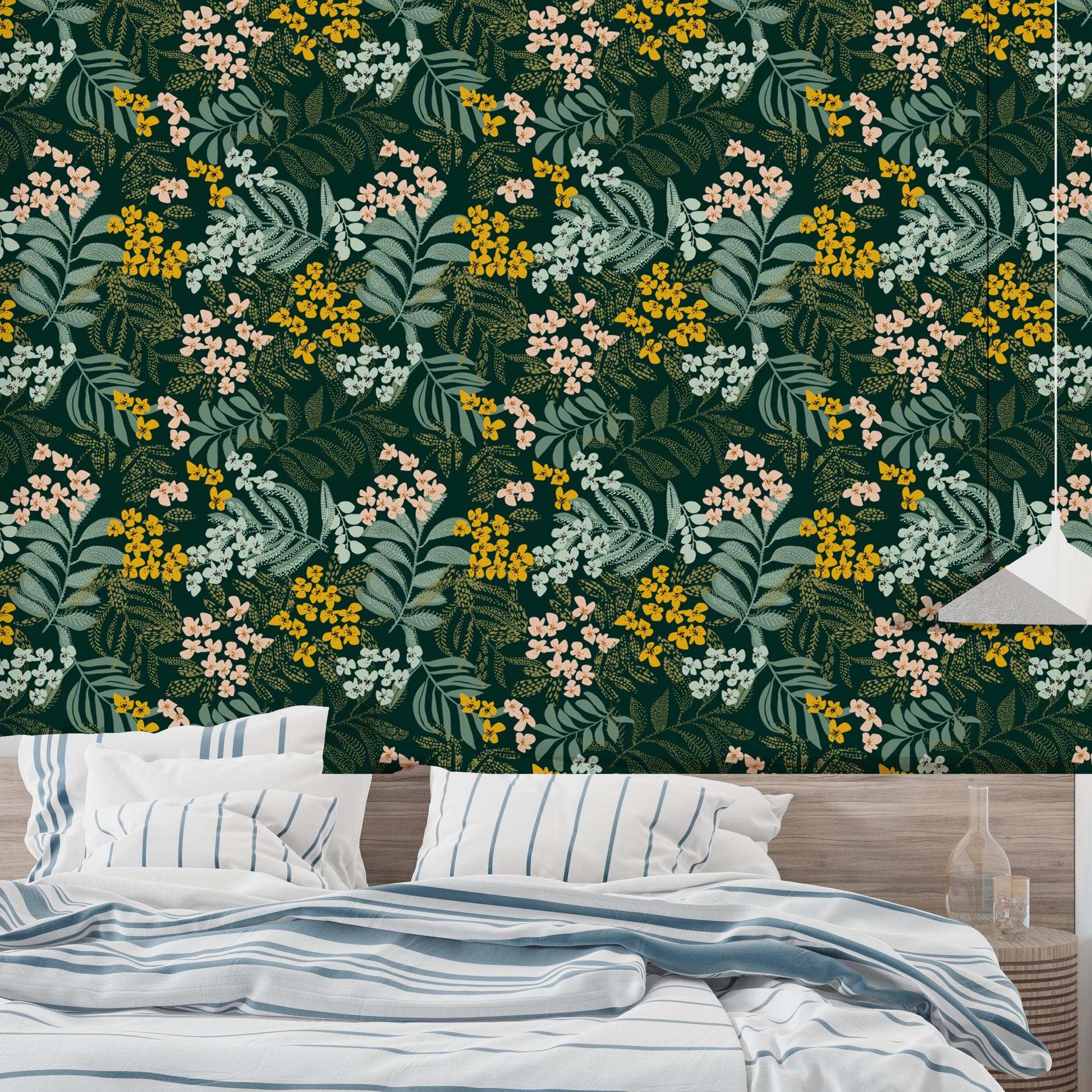 Dreamy Forest Flora Wallpaper for Interiors
