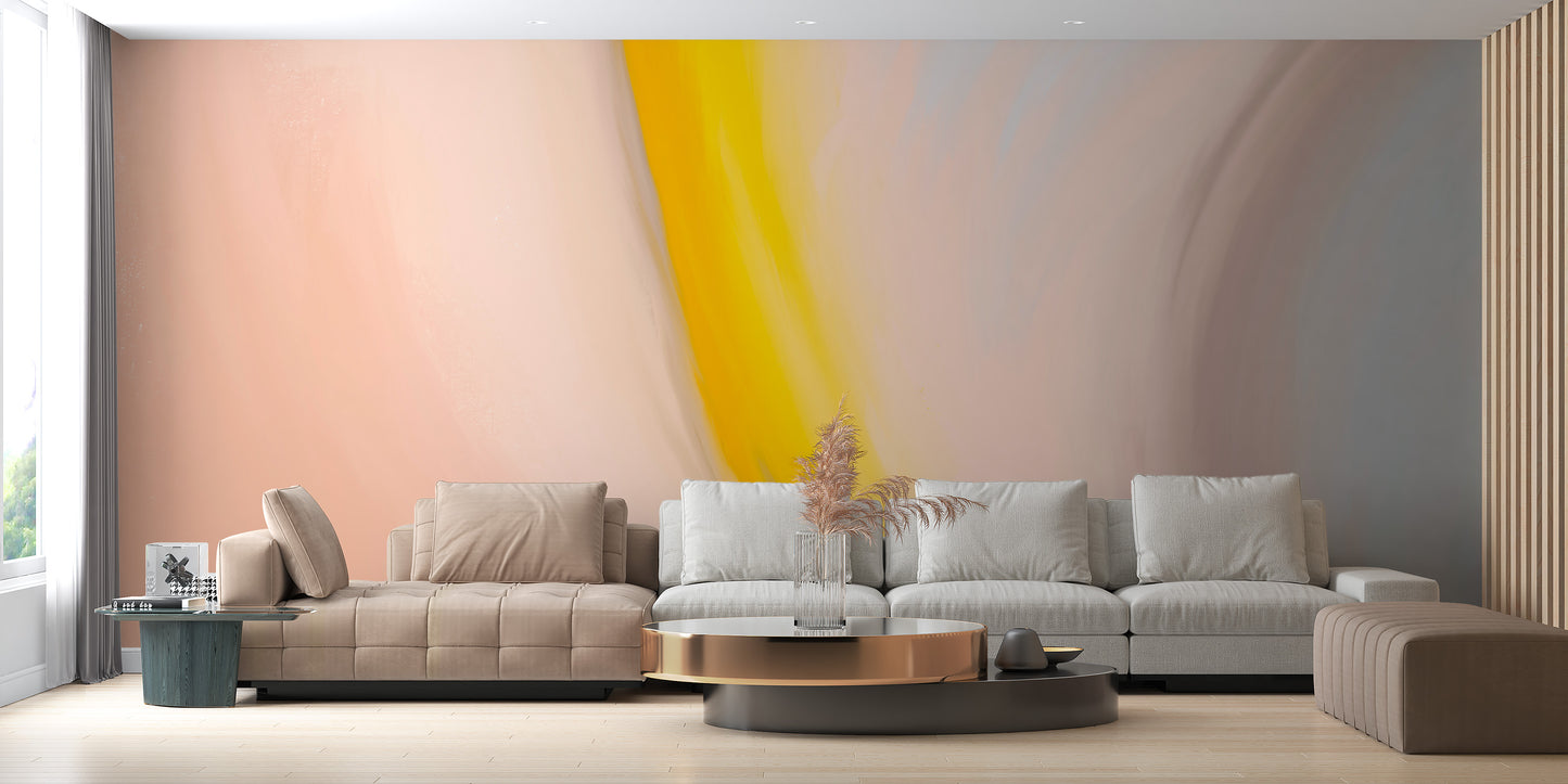 Vibrant Abstract Wall Mural