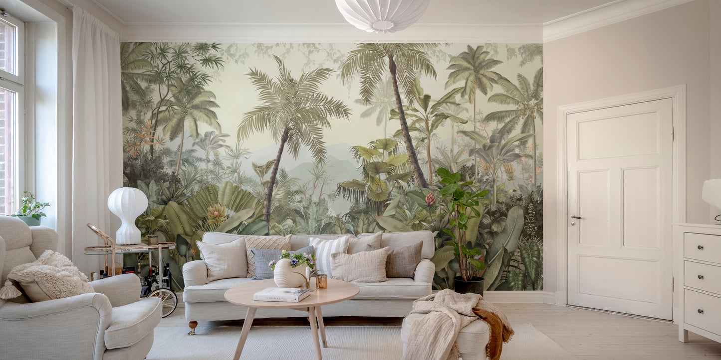 Lush Green Forest Wallpaper Murals