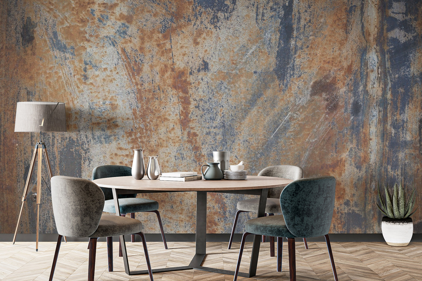 Metallic Peel and Stick Wallpaper