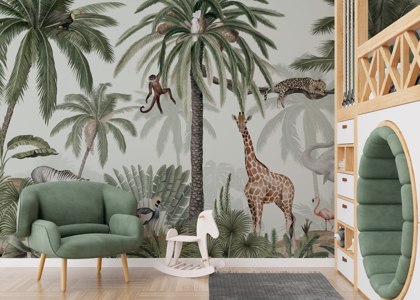 Tropical jive wallpaper murals for walls