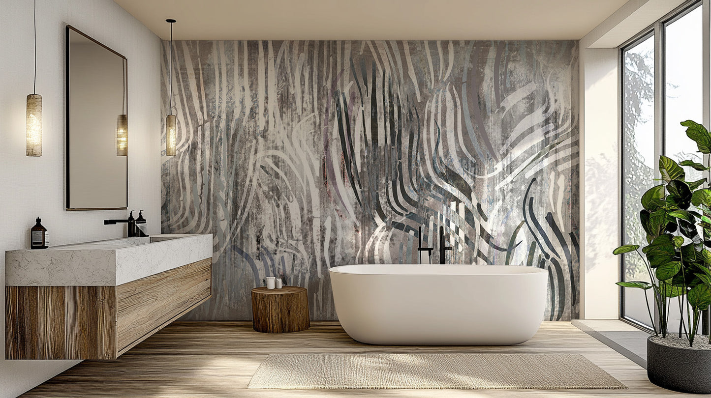 Modern Abstract Wallpaper Mural