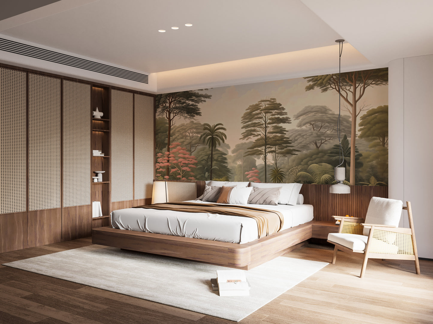 Exotic Arboretum Wallpaper Mural