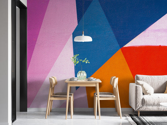 Urban Spectrum Colourful Abstract Wall Mural