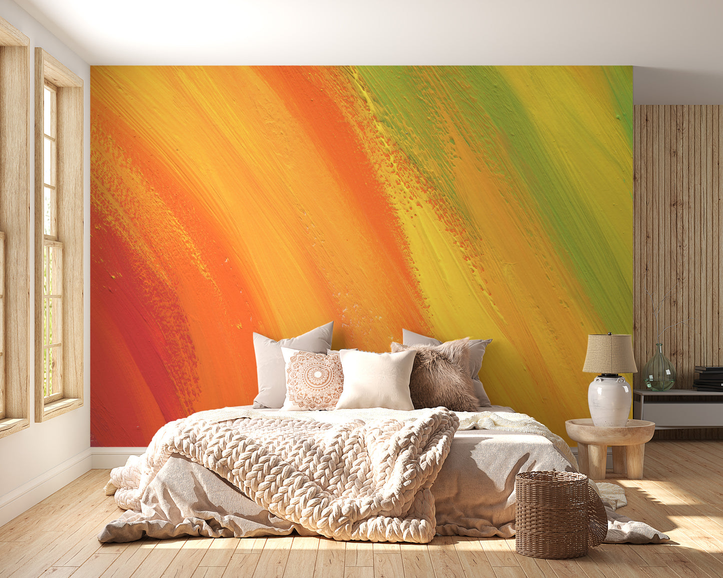 Colourful Rainbow Wallpaper Mural