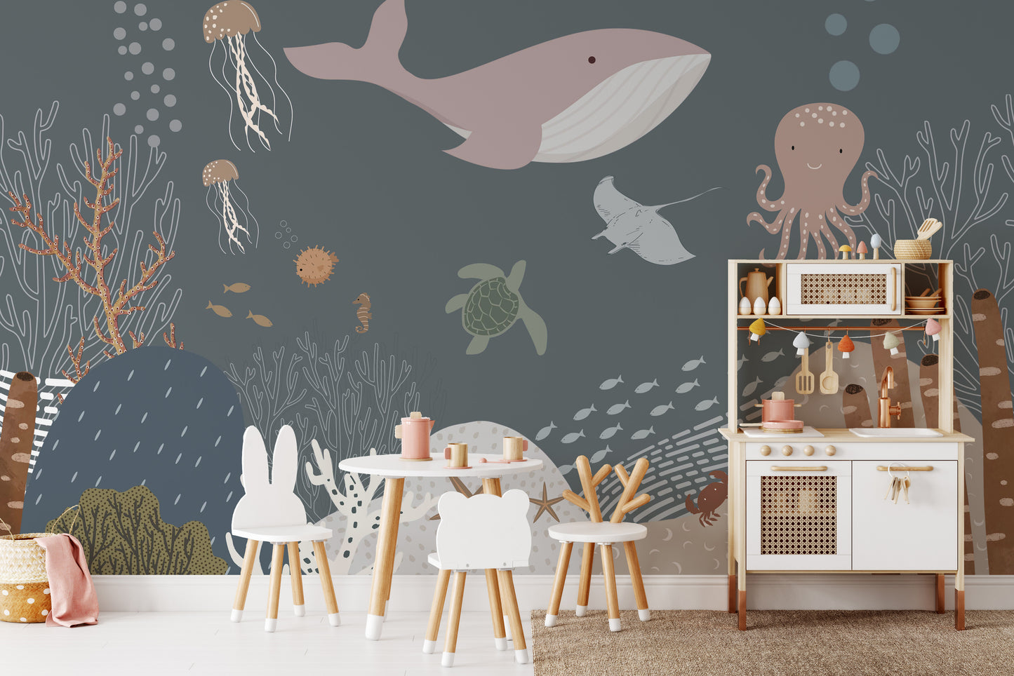 Underwater Aqua Animated Wallpaper Murals