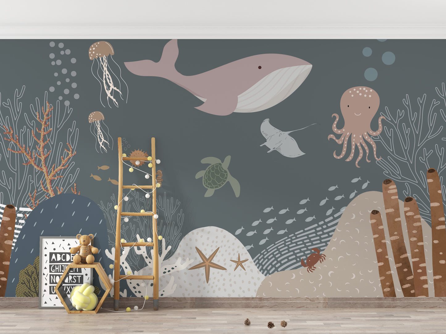 Underwater Aqua Animated Wallpaper Murals