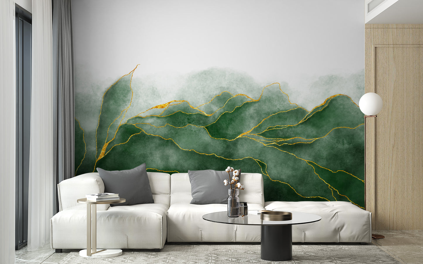 Lush Green Wallpaper Murals