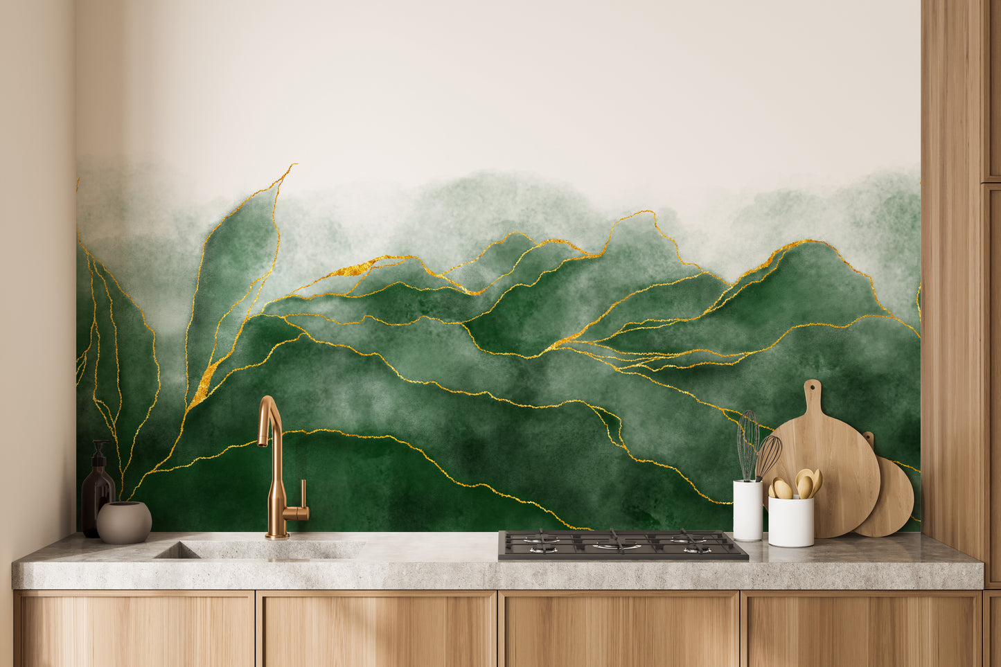 Lush Green Wallpaper Murals