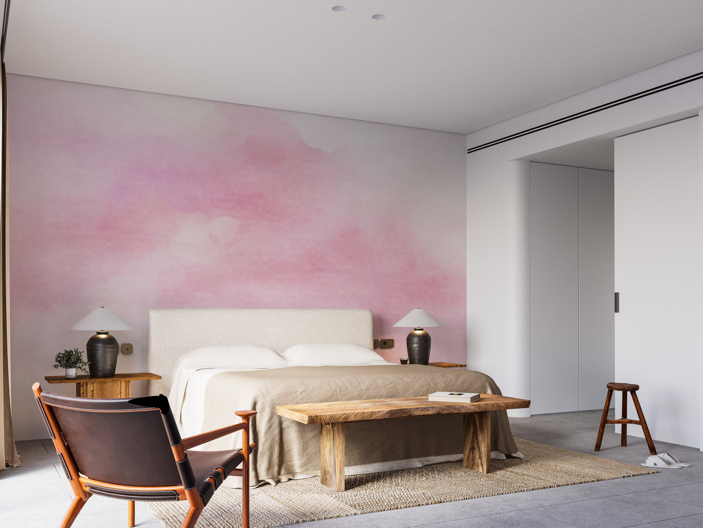 Pink Watercolor Wallpaper Murals - Giffywalls