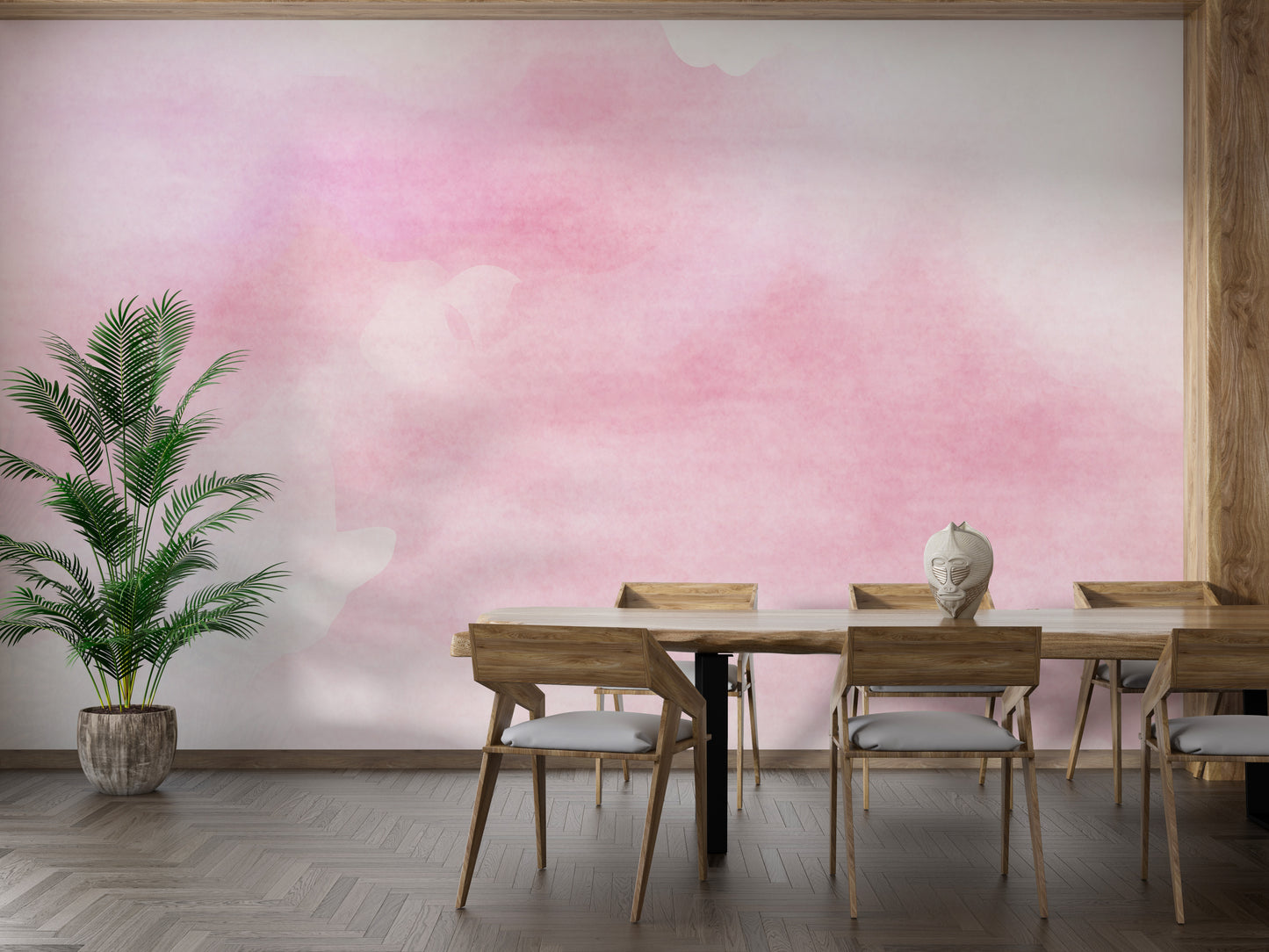 Pink Watercolor Wallpaper Murals - Giffywalls