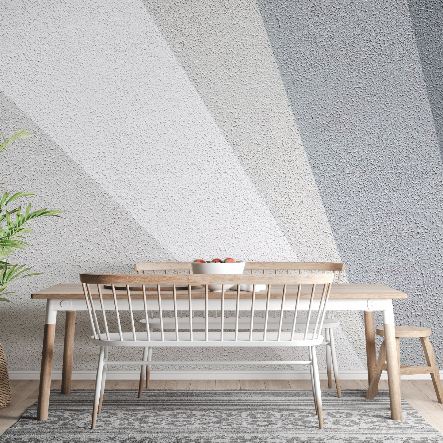 Gray Concrete Wallpaper Mural