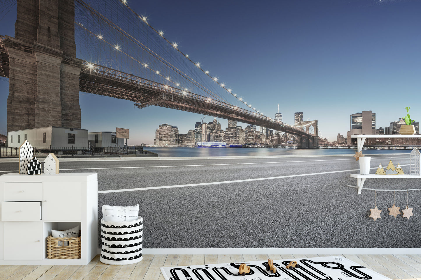 Manhattan Cityscape Wallpaper Mural