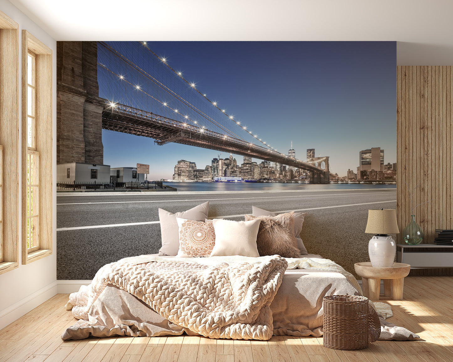 Manhattan Cityscape Wallpaper Mural