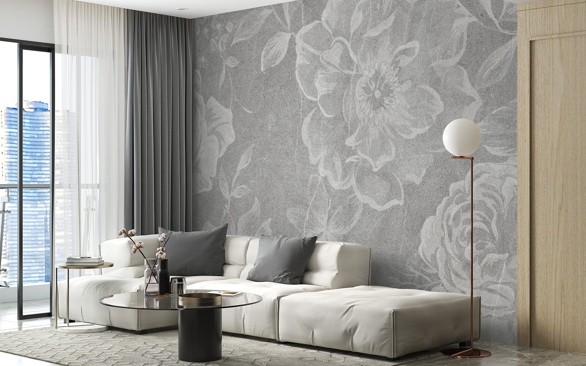 Timeless beauty in floral wallpaper design