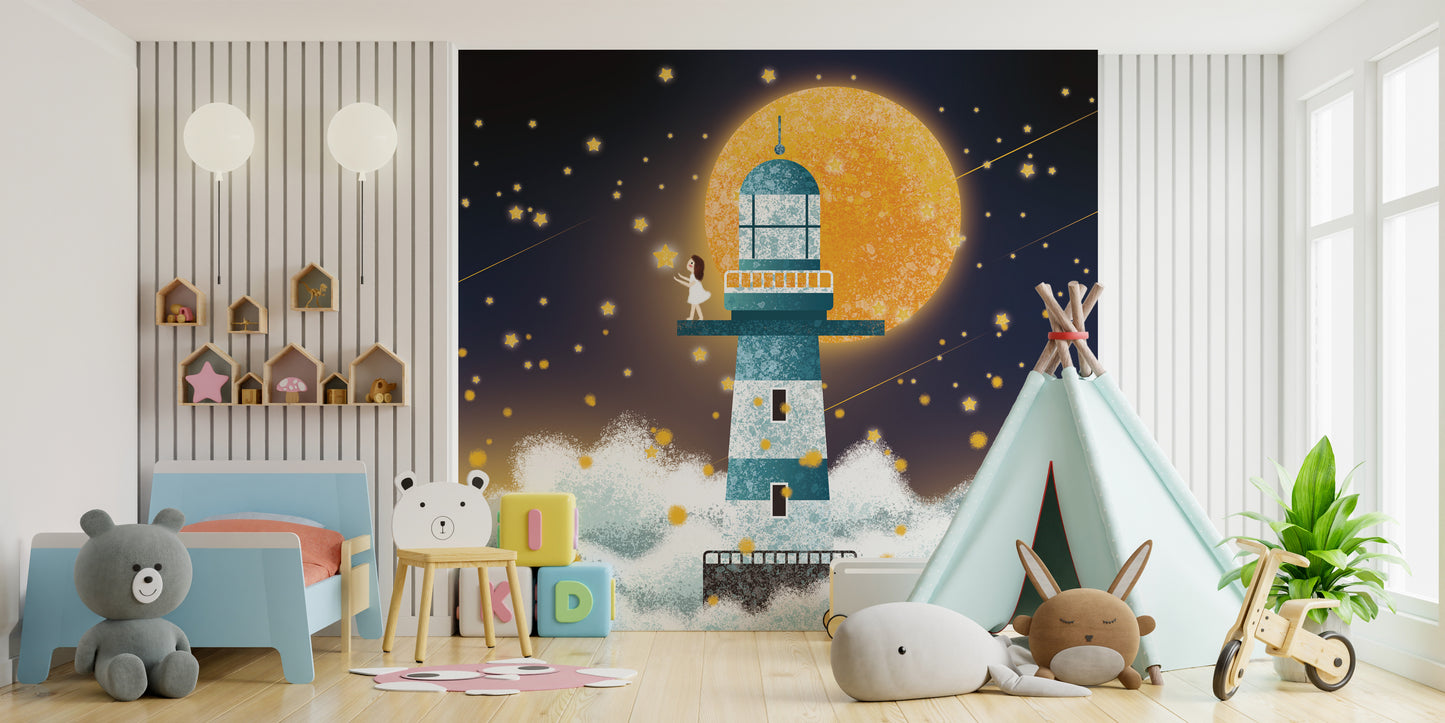 Moonlight Art Wallpaper Murals