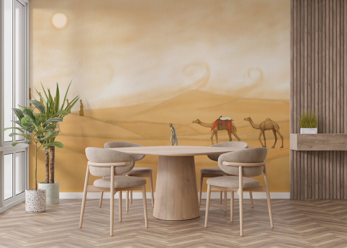 Desert of Rajasthan wallpaper murals