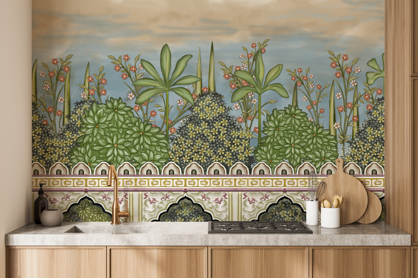 Mughal Garden wallpaper Mural