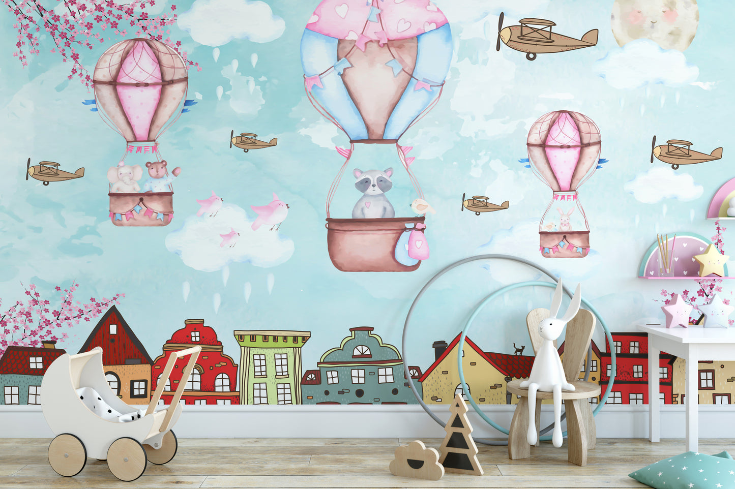 Hot Air Balloons Wallpaper Murals