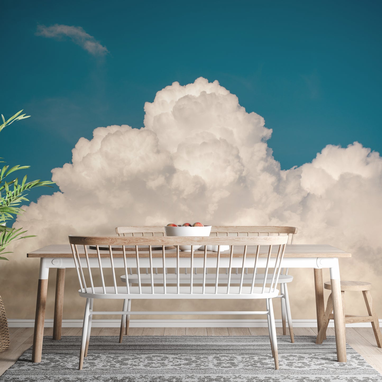 Clouds In The Sky Wallpaper Murals