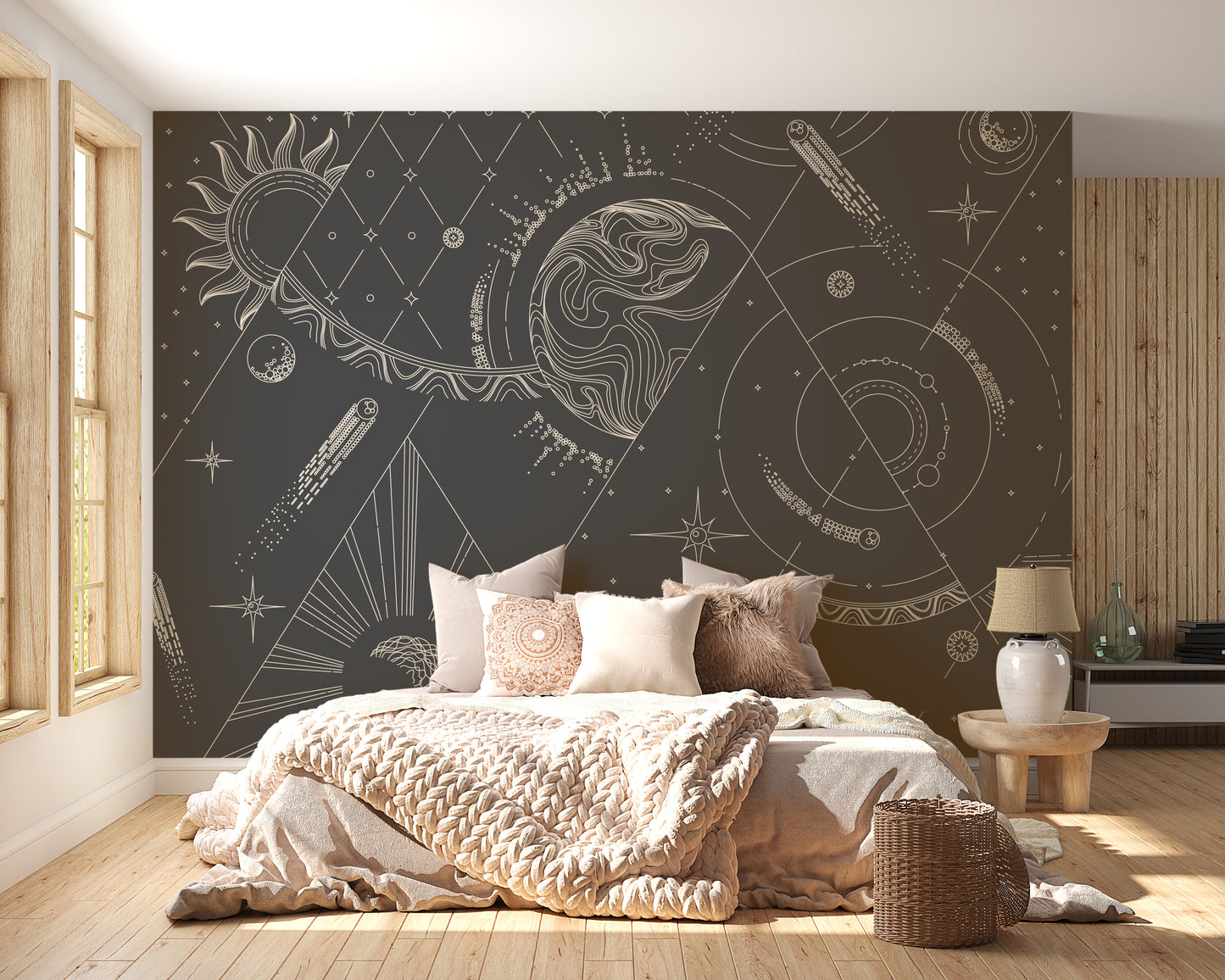 Geometric Style Wallpaper Murals