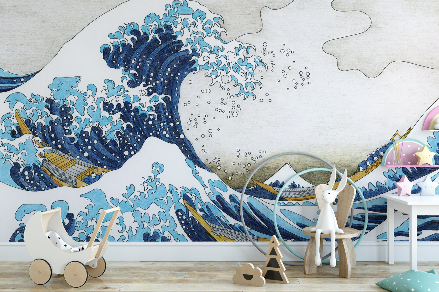 The Great Wave Kanagawa Wallpaper Murals